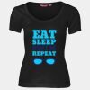 JB's LADIES SCOOP NECK TEE Thumbnail