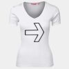 JB's  LADIES V NECK TEE Thumbnail