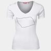 JB's  LADIES V NECK TEE Thumbnail