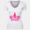 JB's  LADIES V NECK TEE Thumbnail
