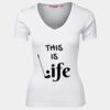 JB's  LADIES V NECK TEE Thumbnail
