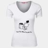JB's  LADIES V NECK TEE Thumbnail