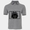 JB's  BIRDS EYE POLO   CHARCOAL - S Thumbnail
