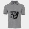 JB's  BIRDS EYE POLO   CHARCOAL - S Thumbnail