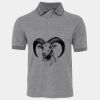 JB's  BIRDS EYE POLO   CHARCOAL - S Thumbnail