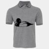 JB's  BIRDS EYE POLO   CHARCOAL - S Thumbnail