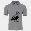 JB's  BIRDS EYE POLO   CHARCOAL - S Thumbnail