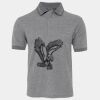 JB's  BIRDS EYE POLO   CHARCOAL - S Thumbnail
