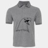 JB's  BIRDS EYE POLO   CHARCOAL - S Thumbnail