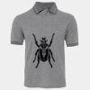 JB's  BIRDS EYE POLO   CHARCOAL - S Thumbnail