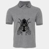 JB's  BIRDS EYE POLO   CHARCOAL - S Thumbnail