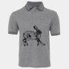 JB's  BIRDS EYE POLO   CHARCOAL - S Thumbnail