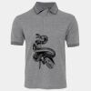 JB's  BIRDS EYE POLO   CHARCOAL - S Thumbnail