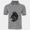 JB's  BIRDS EYE POLO   CHARCOAL - S Thumbnail