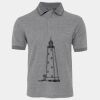 JB's  BIRDS EYE POLO   CHARCOAL - S Thumbnail