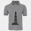 JB's  BIRDS EYE POLO   CHARCOAL - S Thumbnail