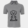 JB's  BIRDS EYE POLO   CHARCOAL - S Thumbnail