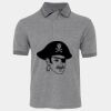 JB's  BIRDS EYE POLO   CHARCOAL - S Thumbnail