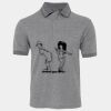 JB's  BIRDS EYE POLO   CHARCOAL - S Thumbnail