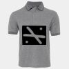 JB's  BIRDS EYE POLO   CHARCOAL - S Thumbnail