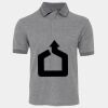 JB's  BIRDS EYE POLO   CHARCOAL - S Thumbnail