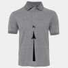 JB's  BIRDS EYE POLO   CHARCOAL - S Thumbnail