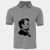 JB's  BIRDS EYE POLO   CHARCOAL - S Thumbnail