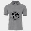 JB's  BIRDS EYE POLO   CHARCOAL - S Thumbnail