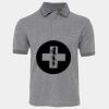 JB's  BIRDS EYE POLO   CHARCOAL - S Thumbnail