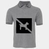 JB's  BIRDS EYE POLO   CHARCOAL - S Thumbnail