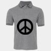 JB's  BIRDS EYE POLO   CHARCOAL - S Thumbnail