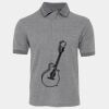 JB's  BIRDS EYE POLO   CHARCOAL - S Thumbnail