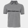 JB's  BIRDS EYE POLO   CHARCOAL - S Thumbnail