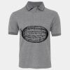JB's  BIRDS EYE POLO   CHARCOAL - S Thumbnail