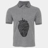 JB's  BIRDS EYE POLO   CHARCOAL - S Thumbnail