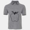 JB's  BIRDS EYE POLO   CHARCOAL - S Thumbnail