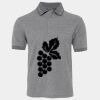 JB's  BIRDS EYE POLO   CHARCOAL - S Thumbnail