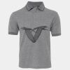 JB's  BIRDS EYE POLO   CHARCOAL - S Thumbnail