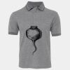 JB's  BIRDS EYE POLO   CHARCOAL - S Thumbnail