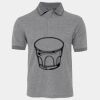 JB's  BIRDS EYE POLO   CHARCOAL - S Thumbnail
