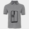 JB's  BIRDS EYE POLO   CHARCOAL - S Thumbnail