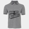 JB's  BIRDS EYE POLO   CHARCOAL - S Thumbnail
