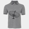 JB's  BIRDS EYE POLO   CHARCOAL - S Thumbnail