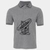 JB's  BIRDS EYE POLO   CHARCOAL - S Thumbnail