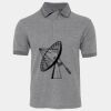 JB's  BIRDS EYE POLO   CHARCOAL - S Thumbnail