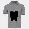 JB's  BIRDS EYE POLO   CHARCOAL - S Thumbnail