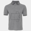 JB's  BIRDS EYE POLO   CHARCOAL - S Thumbnail