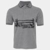 JB's  BIRDS EYE POLO   CHARCOAL - S Thumbnail