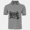 JB's  BIRDS EYE POLO   CHARCOAL - S Thumbnail