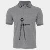 JB's  BIRDS EYE POLO   CHARCOAL - S Thumbnail